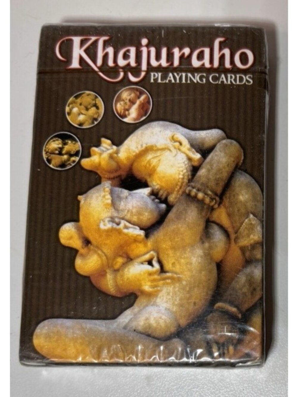 Khajuraho temple Indien Playing cards premium quality Inde jeu de cartes jeux de